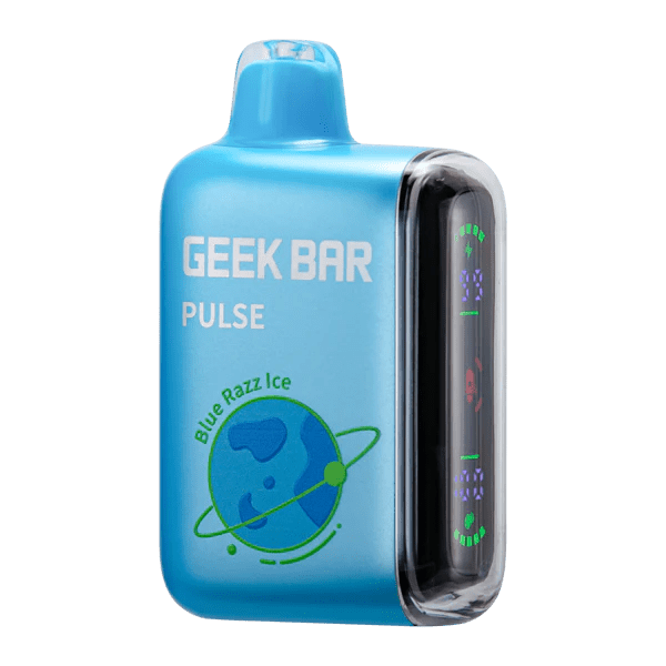 Blue Razz Ice Geek Bar Pulse 15000 - Black Coral
